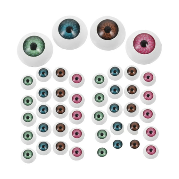 False Eyes Halloween Eyeball Props - Scary Acrylic Eyeballs for Party Decor, Window, Yard, Tree, Home Haunted House Decoration Accessories