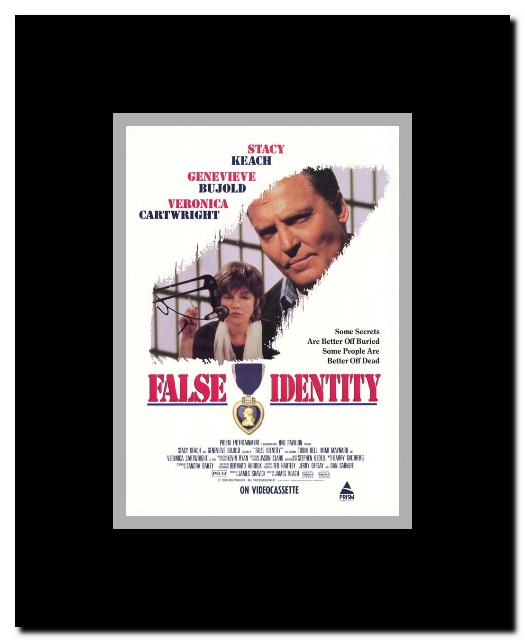 False Identity Framed Movie Poster