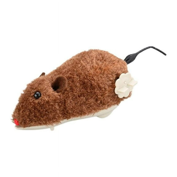 False Mouse Long-haired Tail Mice Mouse Toys Soft Fur Furry Plush for Cat Toy