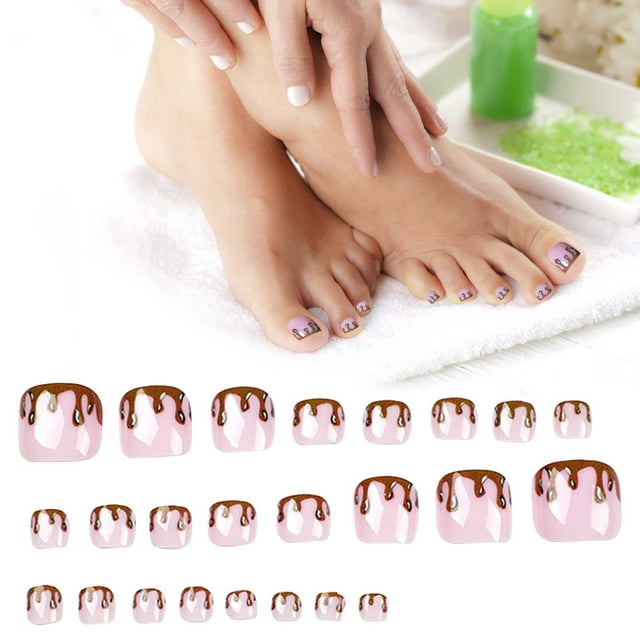 False Nails Designed on Nail Packaging Practice Nails for Gel Nail