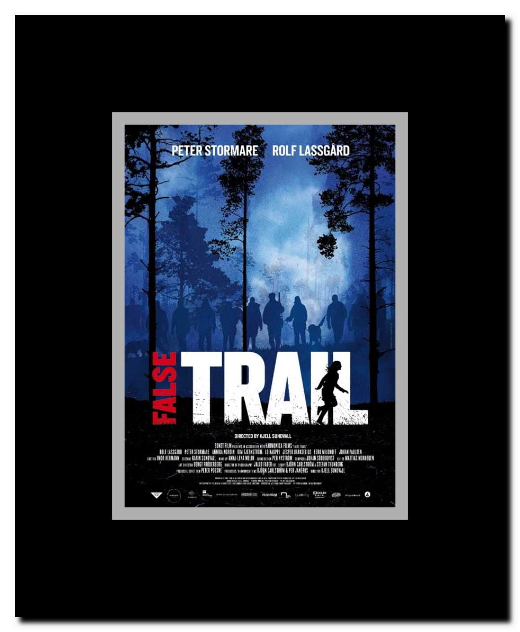 False Trail Framed Movie Poster