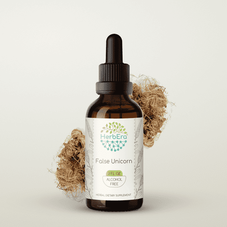 HerbEra False Unicorn Tincture, Herbal Dietary Supplement for Women’s Health Support, False Unicorn (Chamaelirium luteum) Dried Root Extract, Natural, Alcohol-Free, Drops 2 oz