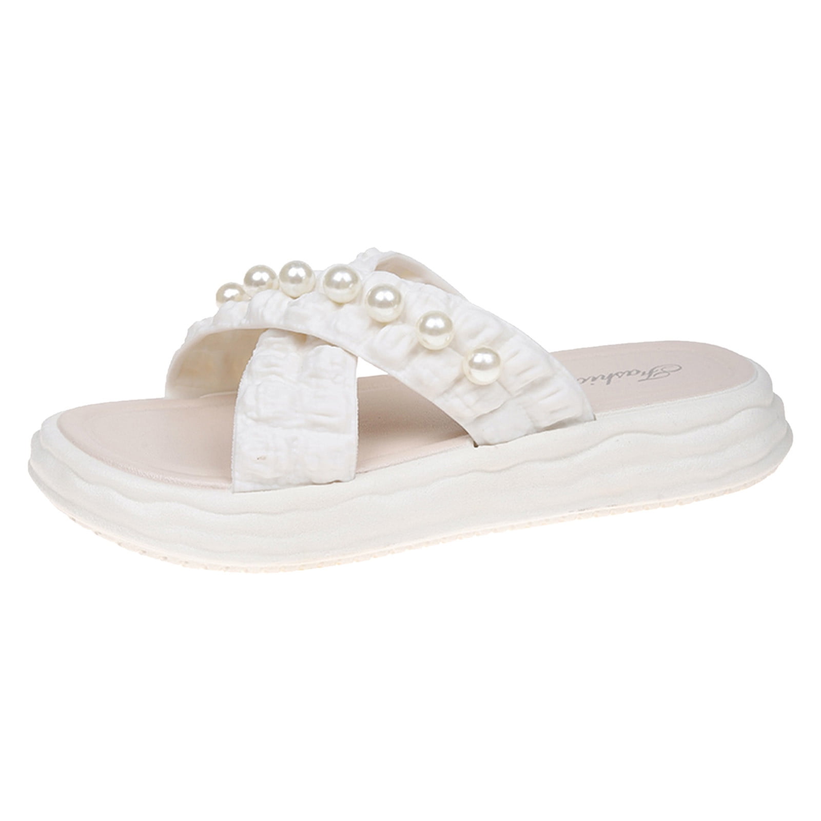 Falt Summer Flat Sandals for Women Beach Trendy 2024 Comfy Comfort