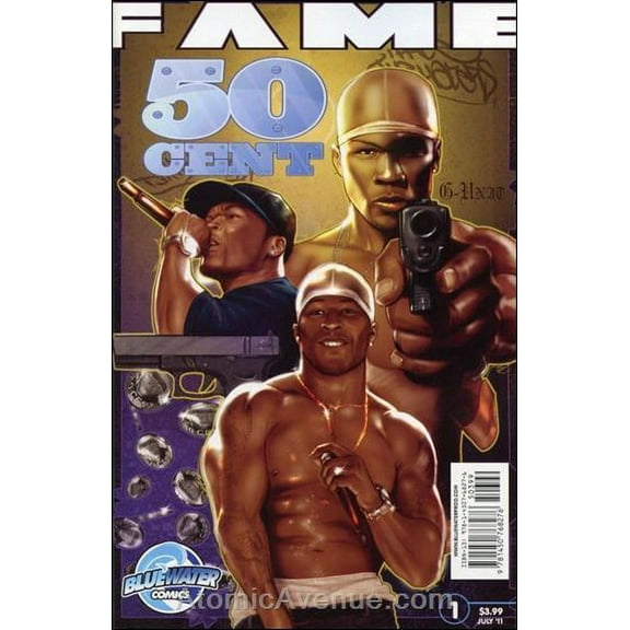 Fame: 50 Cent #1 VF ; Bluewater Comic Book