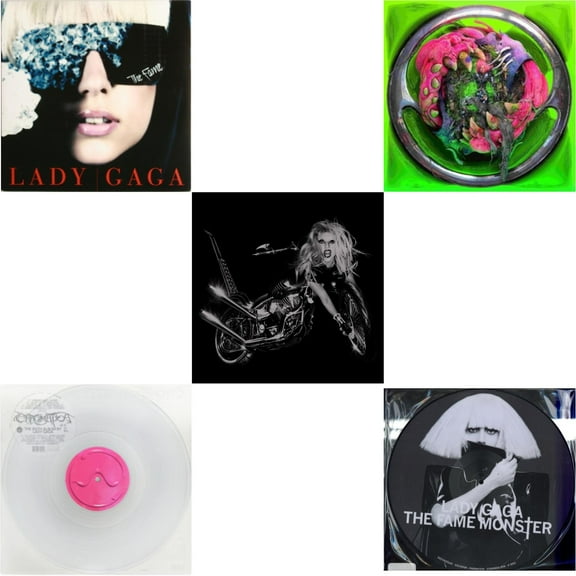 Fame & Chromatica (Milky Clear LP Vinyl) & Born This Way - The Tenth Anniversary (3LP) & Dawn Of Chromatica (Clear LP Vinyl) & Fame Monster