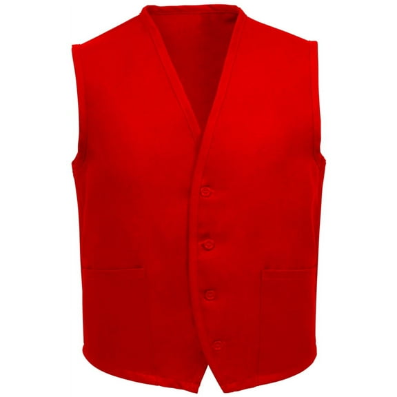 Fame Fabrics 23309 V65 2-PKT VEST RED 2XL