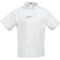 thumbnail image 1 of Fame Fabrics C10P 10 Button Short Sleeve Classic Chef Coat, 1 of 1