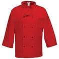 thumbnail image 1 of Fame Fabrics C10P 10 Buttonong Sleeve Classic Chef Coat, 1 of 1