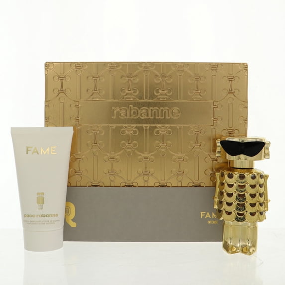 Paco Rabanne Fame Intense 2 Piece Set For Women: 1.7 Oz Eau De Parfum Spray, 2.5 Oz Body Lotion