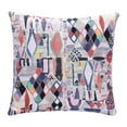 thumbnail image 1 of Ox Bay Multicolored Stacy Garcia Modern Abstract Handmade Indoor Decorative Throw Pillow,24" x 24", 1 of 4