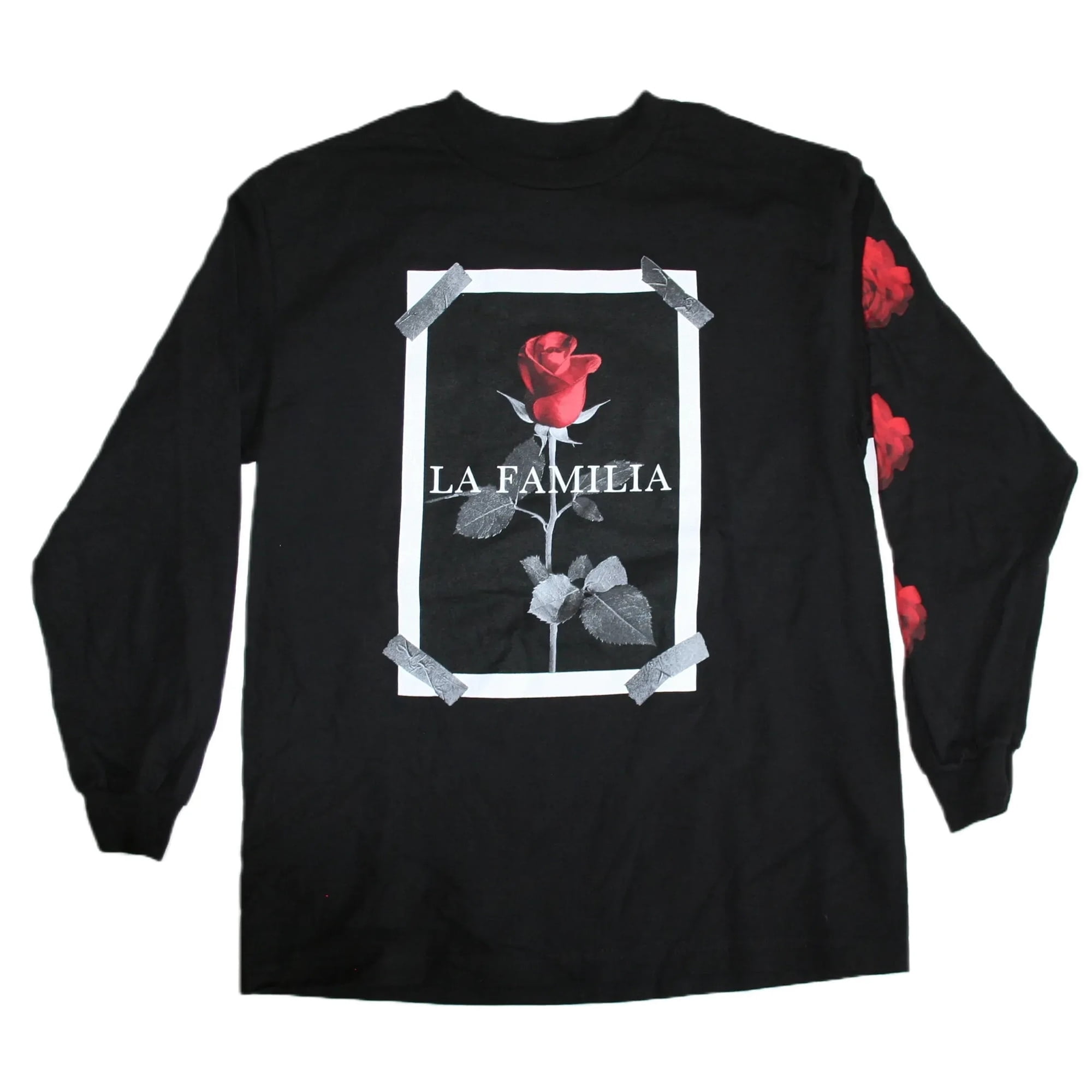 Familia Forever La Familia Graphic Print Long Sleeve Men's T-Shirt