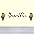 thumbnail image 1 of Familia Spanish Family Word Art Laser Cut Solid Steel Decorative Home Accent Wall Sign Hanging, 1 of 3