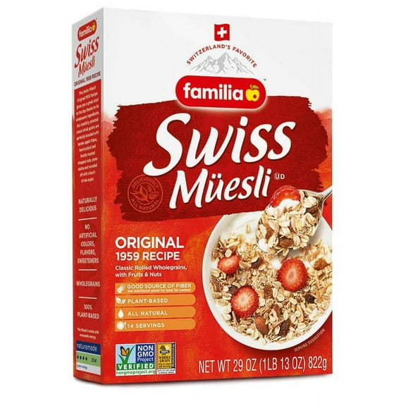 Familia Swiss Muesli Cereal, Original Recipe 29 Ounce Box (29 Ounce (Pack of 1))
