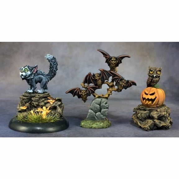Familiar Pack No 1 Bonesylvanian Miniature Figure Special Edition Unpainted Reaper Miniatures