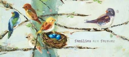 Families Are Canvas Art - Ninalee Irani (24 x 48)