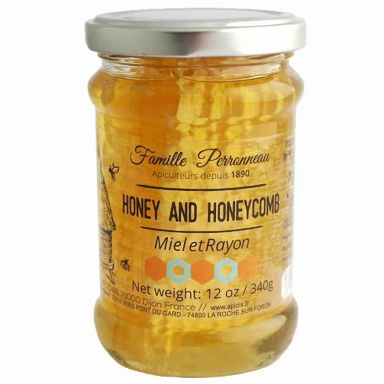 French Farm  12 oz Famille Perronneau Acacia Honey with Honeycomb