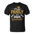 thumbnail image 1 of Family 2026 Graduation Proud Family Of A 2026 Graduate T-Shirt - Seseable Same style for men and women 2026 summer short-sleeved printed T-shirt 180G, 1 of 5