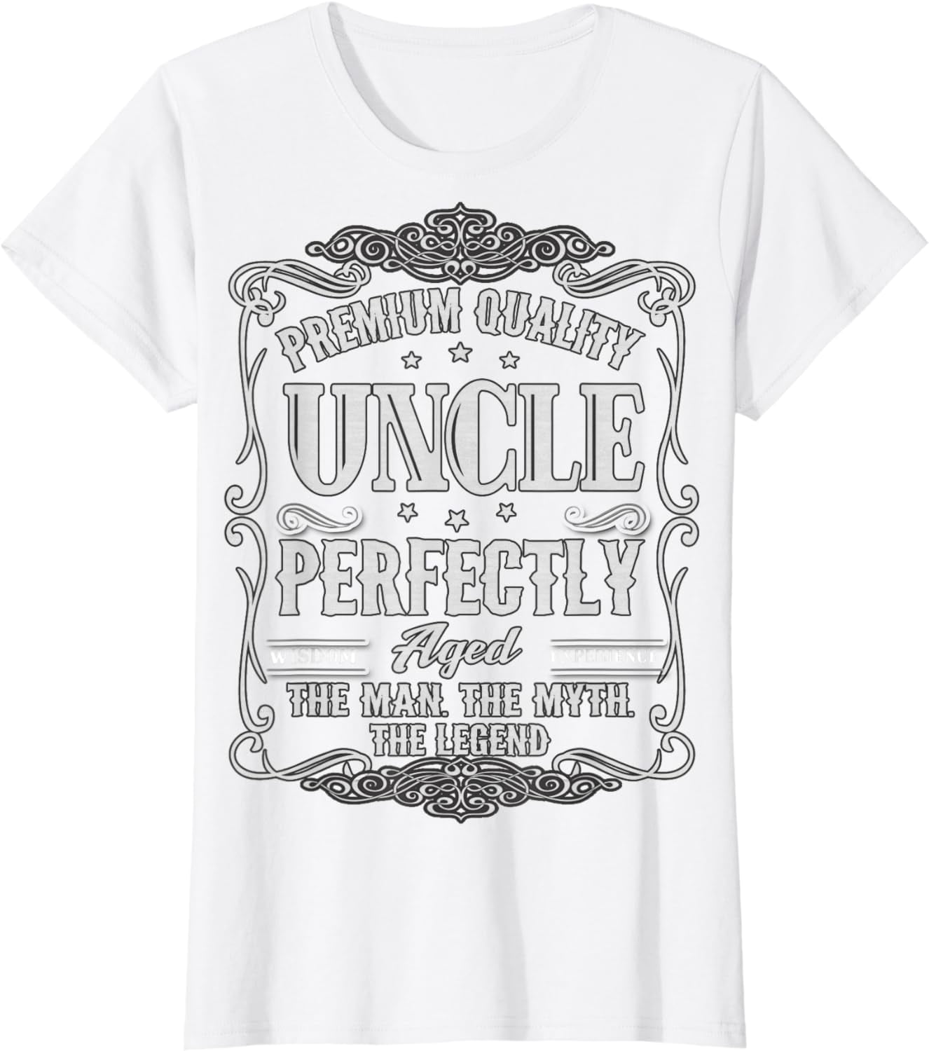 Family 365 Vintage Uncle Fathers Day Uncle Gift For Men T-Shirt ...
