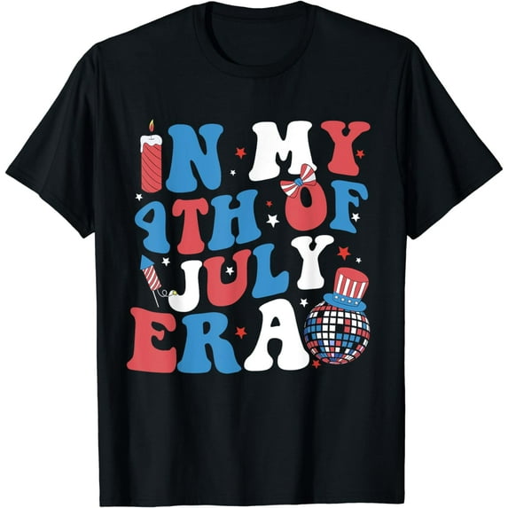 Family 4th Of July Shirts Matching In My 4th Of July Era T-Shirt
