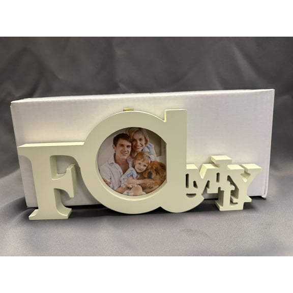 Family 4x4 Picture Frames (4 Count)