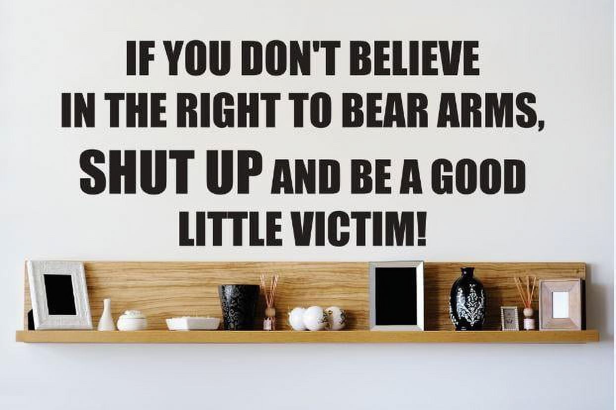 Family Be a Good Victim Lively Quotes & Sayings Wall Decal Decoration ...