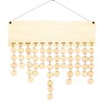 thumbnail image 1 of Family Birthday Board Plaque DIY Hanging Wooden Birthday Reminder Calendar, Customizable Wooden Calendar for Tracking Family Birthdays and Special Occasions,White, 1 of 5