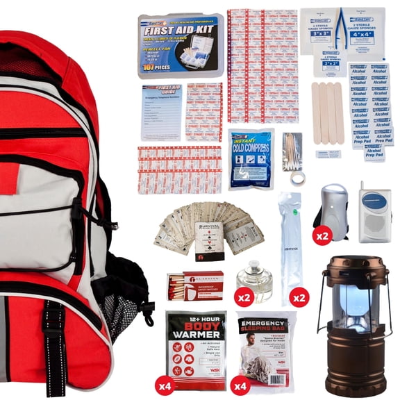Family Blackout Kit | Emergency Light, Warmth & First Aid