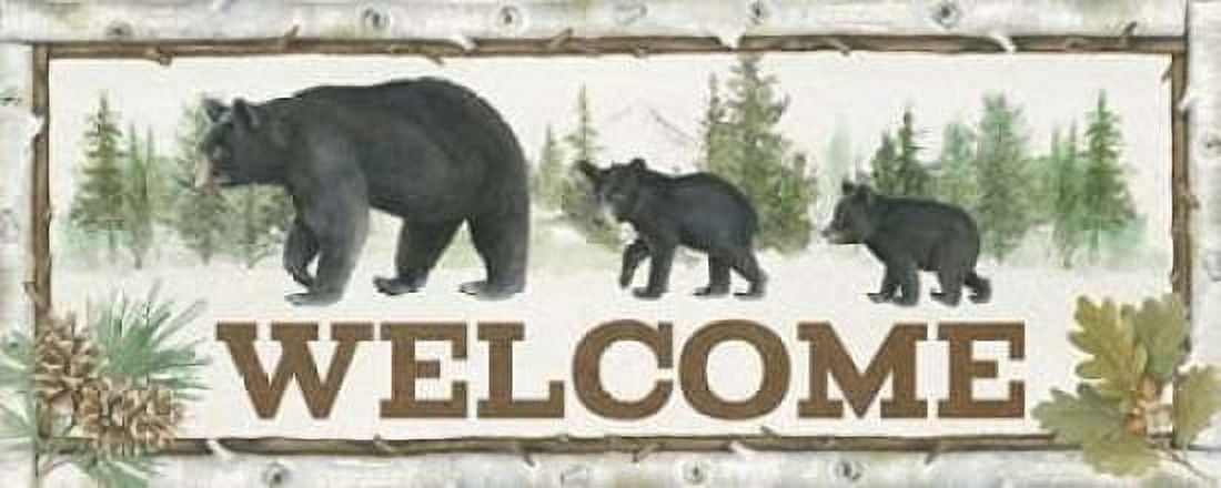 Family Cabin Welcome Canvas Art - Beth Grove (10 x 20)