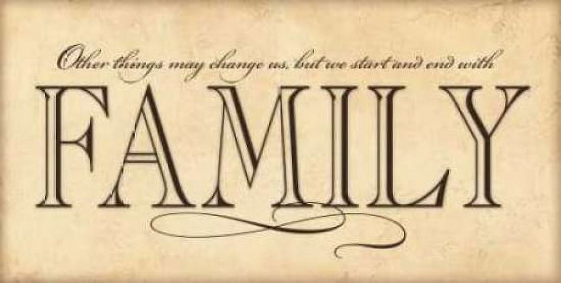Family Canvas Art - Stephanie Marrott (10 x 20)