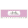 thumbnail image 1 of Family Celebrations Lettering with Chevron Design and Month Letters for Birthday Board Project Vinyl Decals Stickers, 23 x 7.5 , Soft Pink/Chocolate, 1 of 5