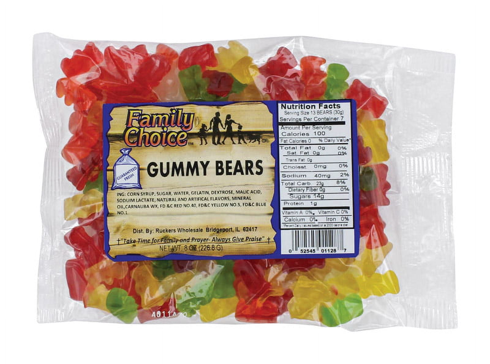 Maud Borup Giant Gummy Bear 1lb, Gift Set