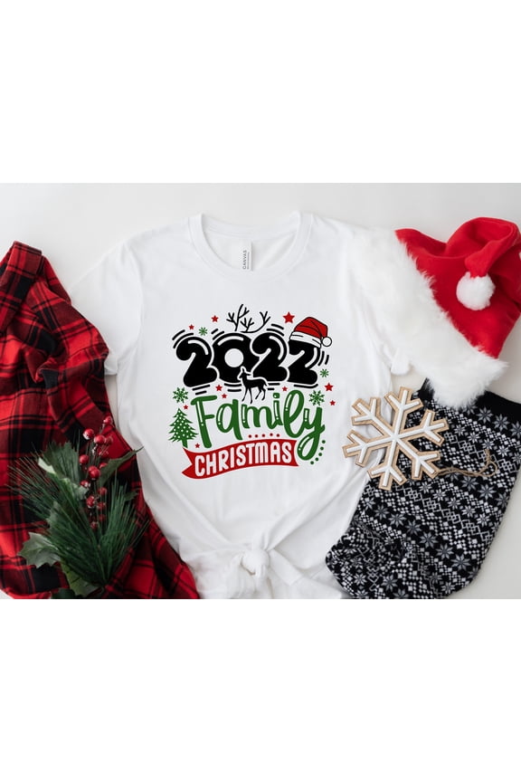 Family Christmas 2022 Shirt, Christmas Shirt, Matching Christmas Santa Shirts, Christmas g