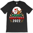 thumbnail image 1 of Family Christmas 2022 St. Nick and Reindeer Graphic Tee, Holiday Matching H9276 Unisex T-Shirt, Up to 5XL Available, 1 of 2