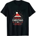 thumbnail image 1 of Family Christmas 2023 Matching Squad Santa Elf Funny Xmas T-Shirt, 1 of 5