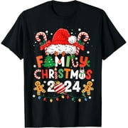 SASSALILLY Family Christmas 2024 Kids Mom Dad Family Matching Christmas T-Shirt