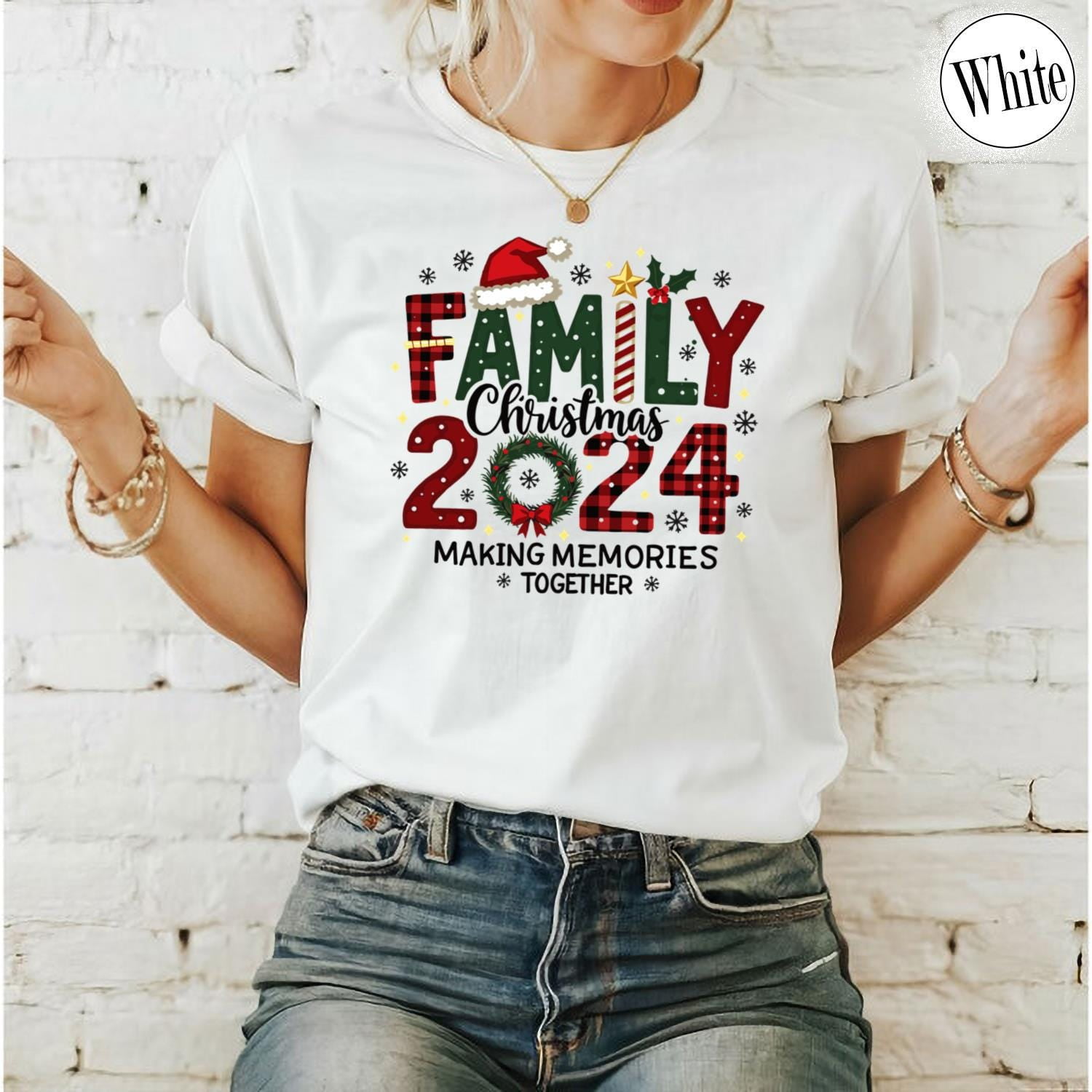 Family Christmas 2024 Making Memories Together Shirt Family Christmas