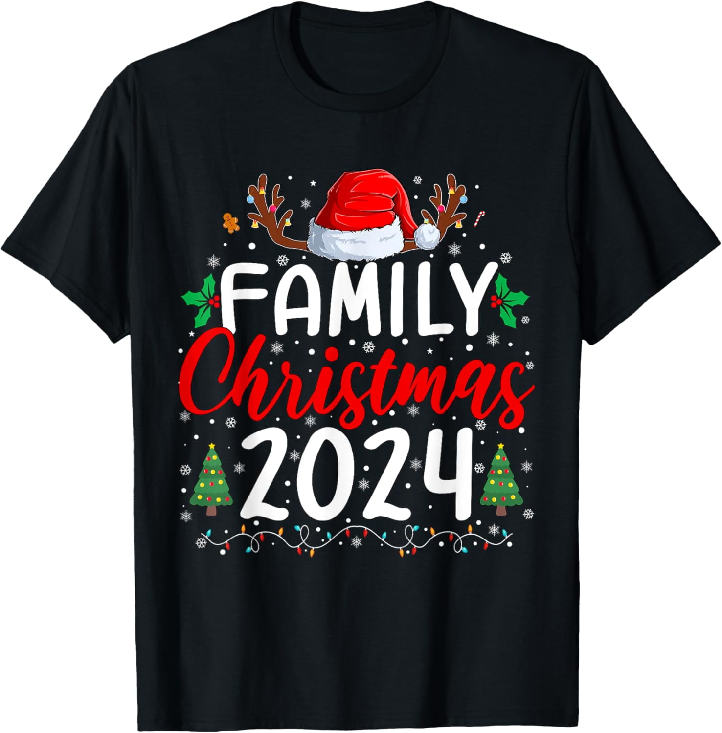 Family Christmas 2024 Matching Family Christmas Xmas Squad TShirt