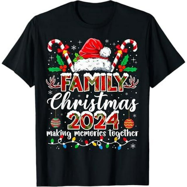 Family Christmas 2024 Matching Squad Santa Funny Xmas Unisex Comfort