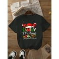 thumbnail image 1 of Family Christmas 2025 Making Memories Together Holiday T-Shirt for Boys And Girls, Size 3Y-13Y Christmas Shirts, 1 of 5