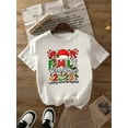 thumbnail image 1 of Family Christmas 2025 Making Memories Together Holiday T-Shirt for Boys And Girls, Size 3Y-13Y Christmas Shirts, 1 of 5