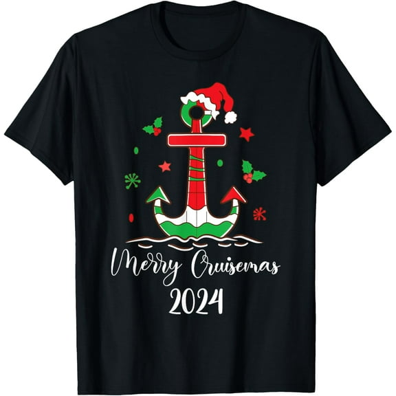 Family Christmas Cruise 2025 Merry Cruisemas Xmas Matching T-Shirt