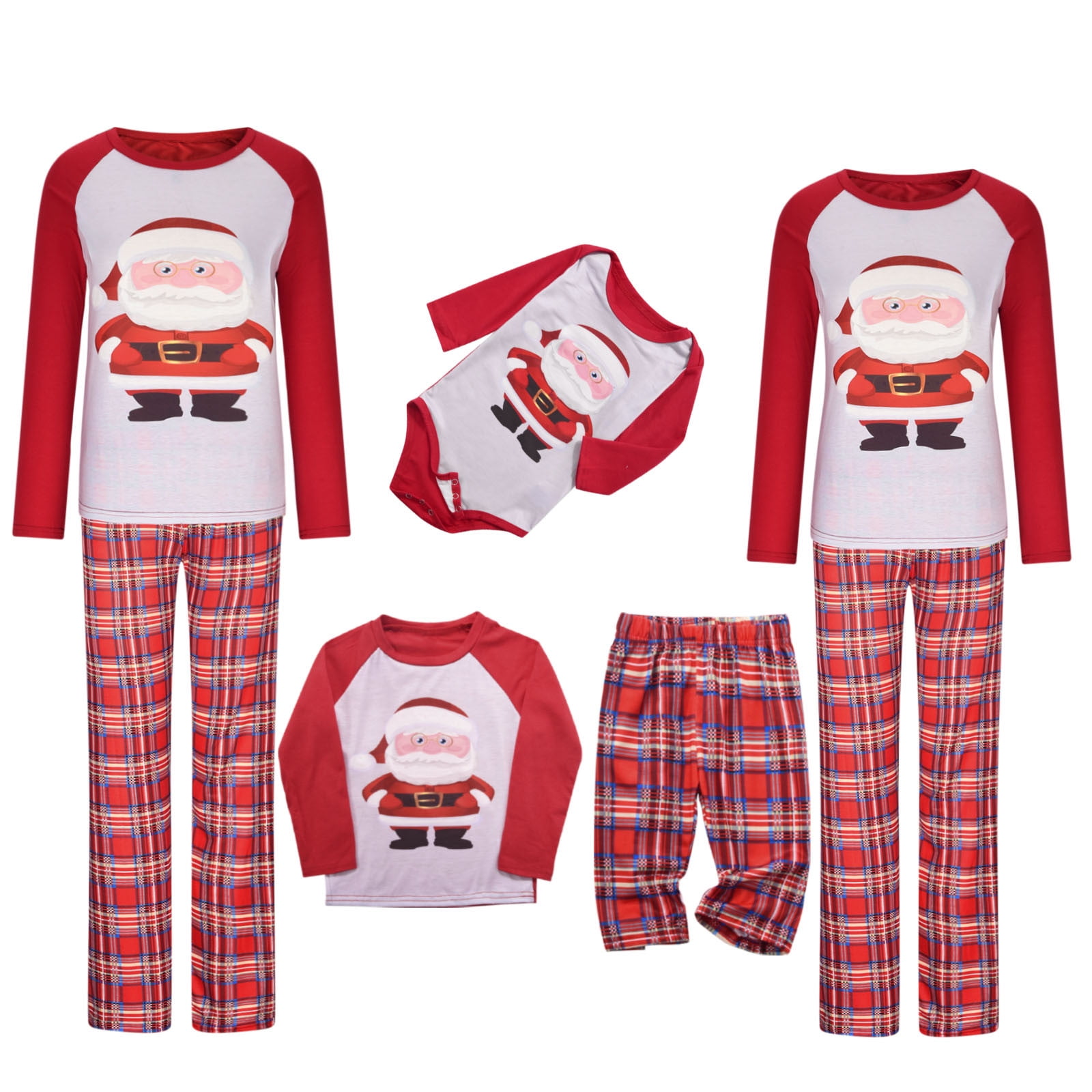 Baikeli Family Christmas Matching Pajamas Set,2024 Christmas Xmas