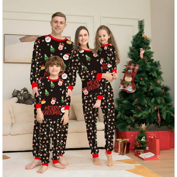 Family Christmas Matching Pajamas Set Christmas Pajamas For Family Christmas PJS Xmas Sleepwear