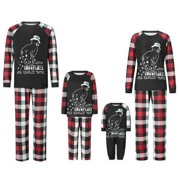 Family Christmas Matching Pajamas Sets Christmas Matching Jammies for Couples Christmas Pjs Xmas Holiday Sleepwear Set
