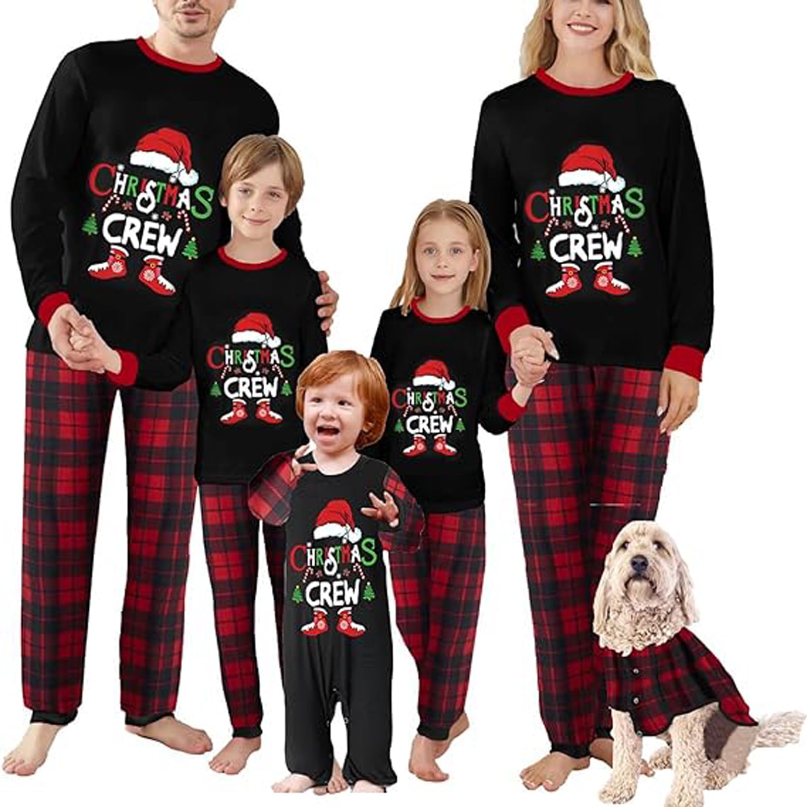 Family Christmas Pajamas Matching Pajamas for Family, Xmas PJs Sets