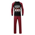 thumbnail image 1 of Family Christmas Pajamas Matching Sets Christmas Long Sleeves Sleepwaear Holiday Family Loungewear Sets, 1 of 10