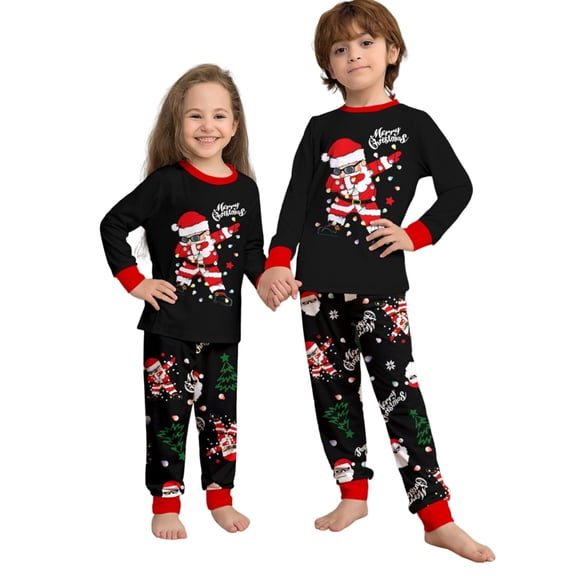Family Christmas Pajamas Matching Sets Fashion Sets Couples Matching Holiday Sleepwear