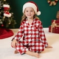 thumbnail image 1 of Family Christmas Pajamas Matching Sets Silk Casual Matching Set for Family, 1 of 8