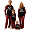 thumbnail image 1 of Family Christmas Pajamas Matching Sets mas Matching Pjs 2025 Merry Christmas Casual Holiday Home Sleepwear Set, 1 of 9