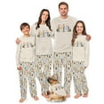 thumbnail image 1 of Family Christmas Pajamas Nutcracker Character Print Beige, Plus Size up to Men 6XL, Nutcracker Baby Onesie, 1 of 8
